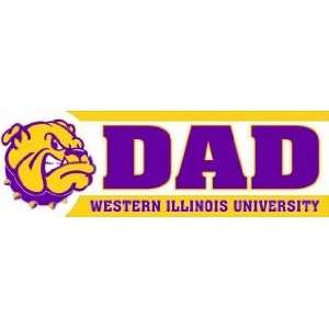   LOGO+DAD/WESTERN ILLINOIS UNIVERSITY   8.4 x 2.7