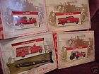 Set of 4 collector Mini Fire Engines 164 Scale NIB