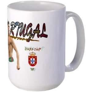  Large Ronaldo Mug Large Mug by  
