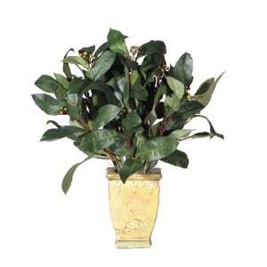  New   16 Artificial Potted Lush Green Laurel Plant by 