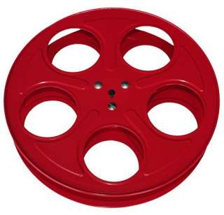 Metal Movie Reels Red ( For 35 mm Film)   2566  