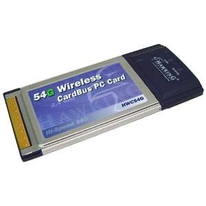    Hawking 54M Wireless G Cardbus PC Card (HWC54G) Electronics