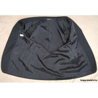 Barneys New York $1095 Mens 38 R 38R Suit Charcoal Pinstripe *Italian 