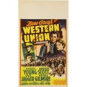 Western Union Movie Poster (27 x 40 Inches   69cm x 102cm) (1941 