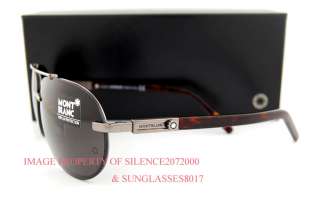 Brand New MONT BLANC Sunglasses MB 272 272S 12A GUNMETAL/HAVANA for 