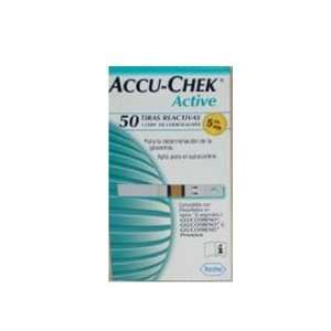  ACCU CHEK Active Test Strips: Health & Personal Care