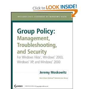 Management, Troubleshooting, and Security For Windows Vista , Windows 