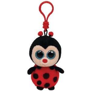  Ty Beanie Boos   Bugsy Clip the Ladybug: Toys & Games