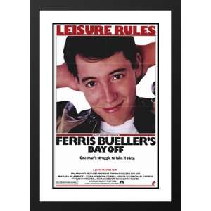 Ferris Buellers Day Off 32x45 Framed and Double Matted Movie Poster 