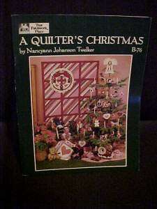   Patchwork Place A Quilters Christmas How to Quilt Book B 76  