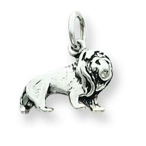  Sterling Silver Lion Charm Jewelry