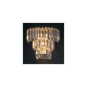   Optic Acrylic 17 5 Light 3 Tier Wall Sconce from the Optic Acryl