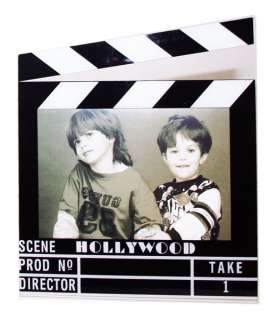 Hollywood Acrylic Clapboard Picture Frame   4x6   5422  