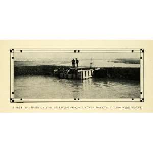 1911 Print Williston Project North Dakota Water Basin 