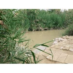 Location on the Jordan River Where Jesus was Baptised, Bethany, Jordan 