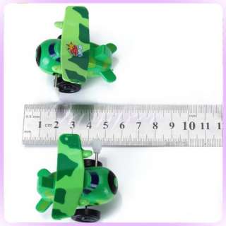 Wind Up clockwork Toy somersault Plane Kid party favour  