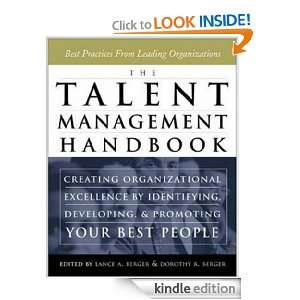The Talent Management Handbook Lance A. Berger, Dorothy R. Berger 