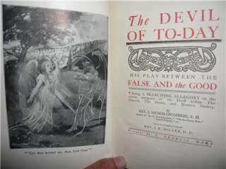 The DEVIL OF TO DAY He Works In The World SATAN 1906  