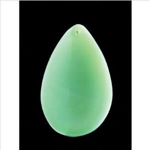  Crystal Accent Crystal Gem Pear in Jade