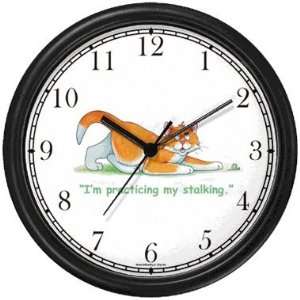  Orange & White Cat Stalking   Cat Cartoon or Comic   JP 