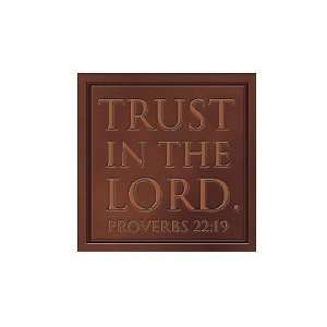   Framed Christian Art Trust in the Lord Proverbs 2219