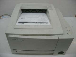 HP LaserJet 2100 C4170A Laser Printer Page Ct. 34090  