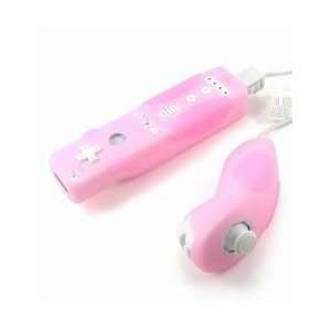   Wii control (Remote and Nunchuk) Silicone Skin   PINK  Players