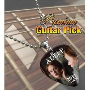  Adele 2011 Tour Premium Guitar Pick Necklace: Musical 