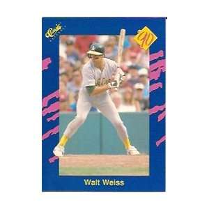  1990 Classic Blue #46 Walt Weiss: Everything Else