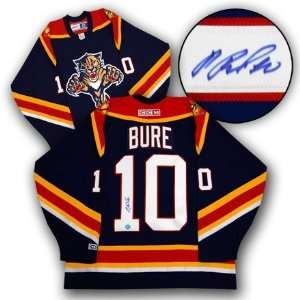 com Pavel Bure Florida Panthers Autographed/Hand Signed Hockey Jersey 
