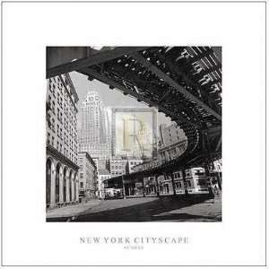  Getty   New York Cityscape Sunday Poster Print
