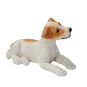  Brown and White Jack Russell Puppy Dog Statue: Home 