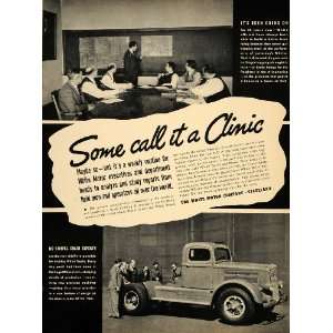   Ad White Motor Cars Clinic Analyze Machines Trucks   Original Print Ad