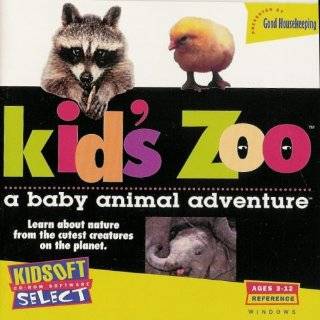 Kids Zoo   A Baby Animal Adventure by Kidsoft Select ( CD ROM )