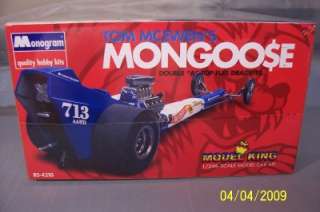Monogram 85 4210 Autographed TOM MCEWENS Rail Dragster  