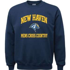  New Haven Chargers Navy Youth Mens Cross Country Arch 