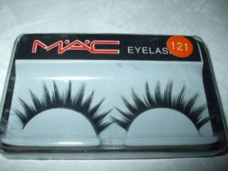 Mac False Eyelash Strips Natural Length Dense with Adhesive New In Box 