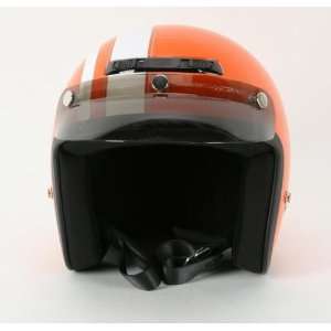   Z1R Orange/White Jimmy Retro Helmet Jimmy Retro