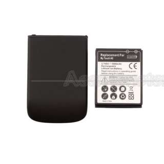 NEW 3500mAh Extended Battery Door Cover + Charger for HTC My Touch 