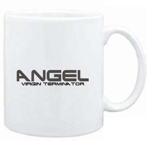  Mug White  Angel virgin terminator  Male Names: Sports 