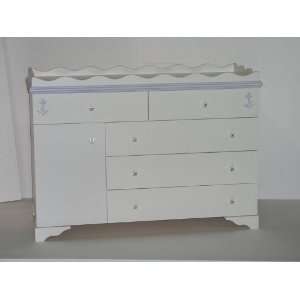  Sail Away Blue Dresser/Changing Table Baby