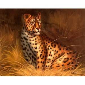  Spotted African Cat by Killian , 20x16