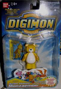DIGIMON MONZEMON ACTION FEATURE WAVING ARM/ WINKING EYE  