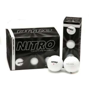  Nitro Golf  2012 Tour Distance Golf Balls One Dozen White 