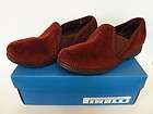 BOYS OLDER BOYS SIZE 12 PIRELLI EXETER CORD SLIPPERS WINE NEW IN BOX