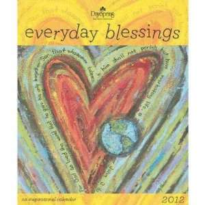  Everyday Blessings 2012 Wall Calendar