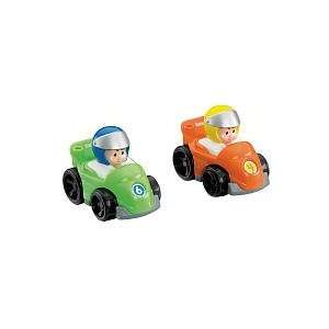  Little People Wheelies 2 Pack   Race Cars: Toys & Games