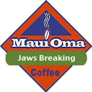 Hawaii Maui Oma Coffee 3 lb. Ground Jaws Breaking Dark Roast  