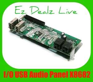 Dell Dimension 5150 E510 Front USB IO Audio Panel X8682 X8683  