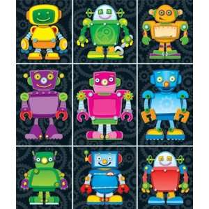 20 Pack CARSON DELLOSA ROBOTS STICKERS: Everything Else
